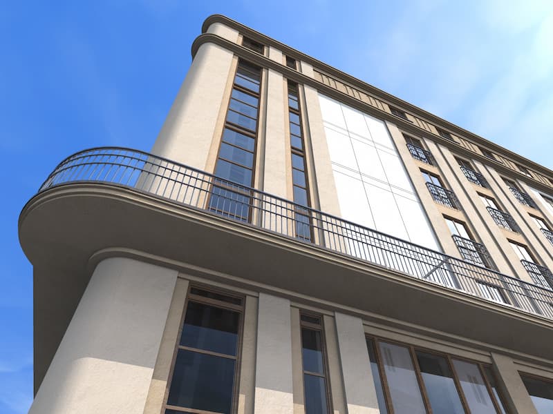 Zewnętrzny widok koncepcji architektonicznej budynku przy Senatorskiej, Kraków